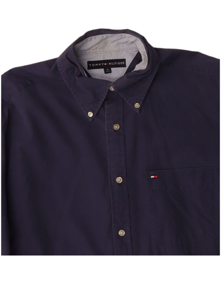 Tommy Hilfiger Herreskjorte Medium Navyblå Bomuld