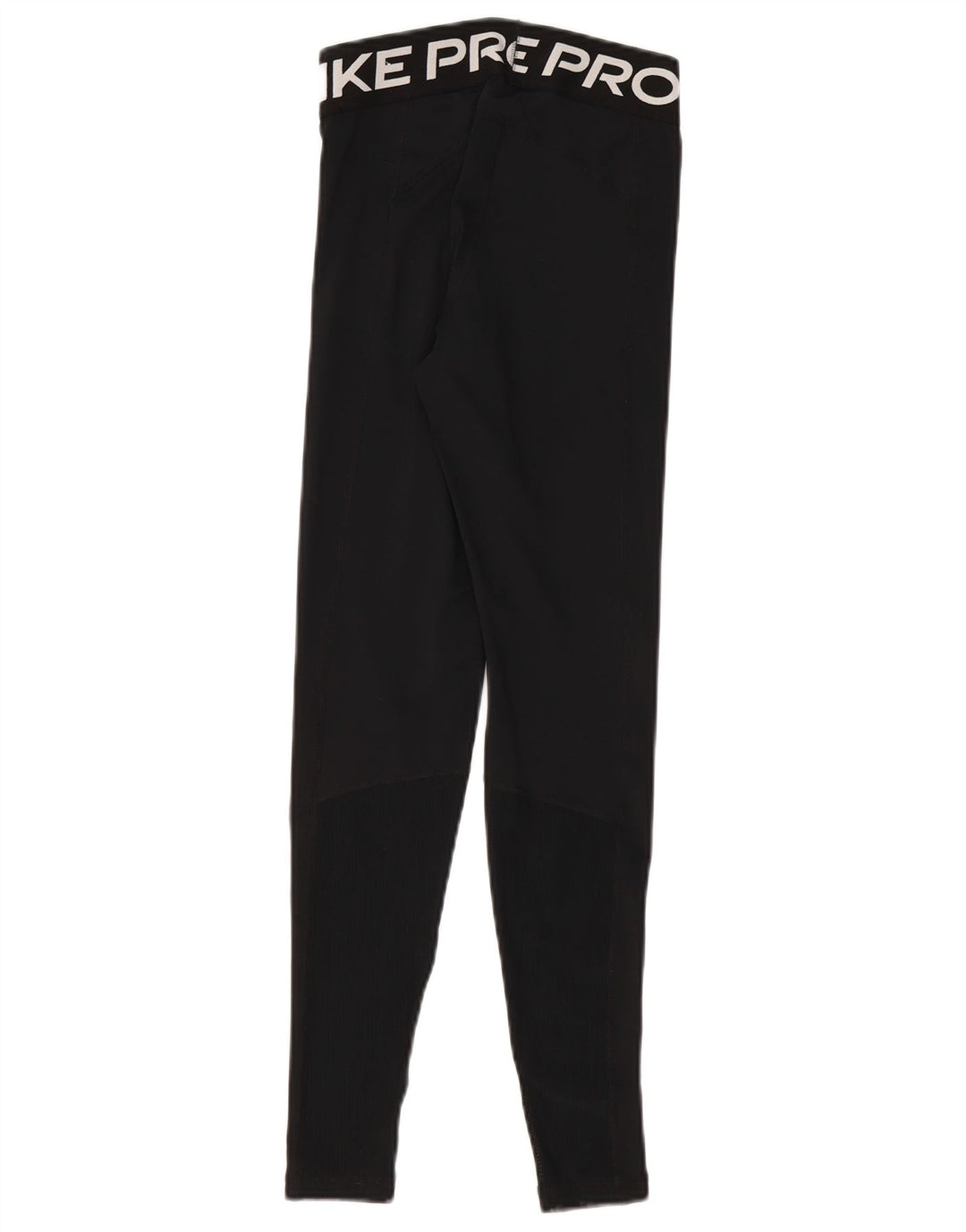 NIKE Dri Fit grafiske leggings til kvinder UK 4 XS sort polyester