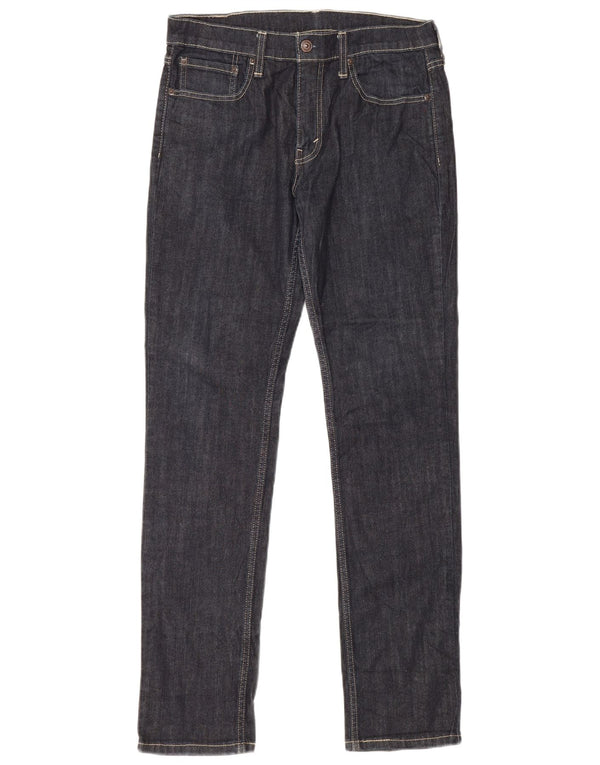 Levi's Herre 511 Slim Jeans W33 L34 Marineblå Bomuld