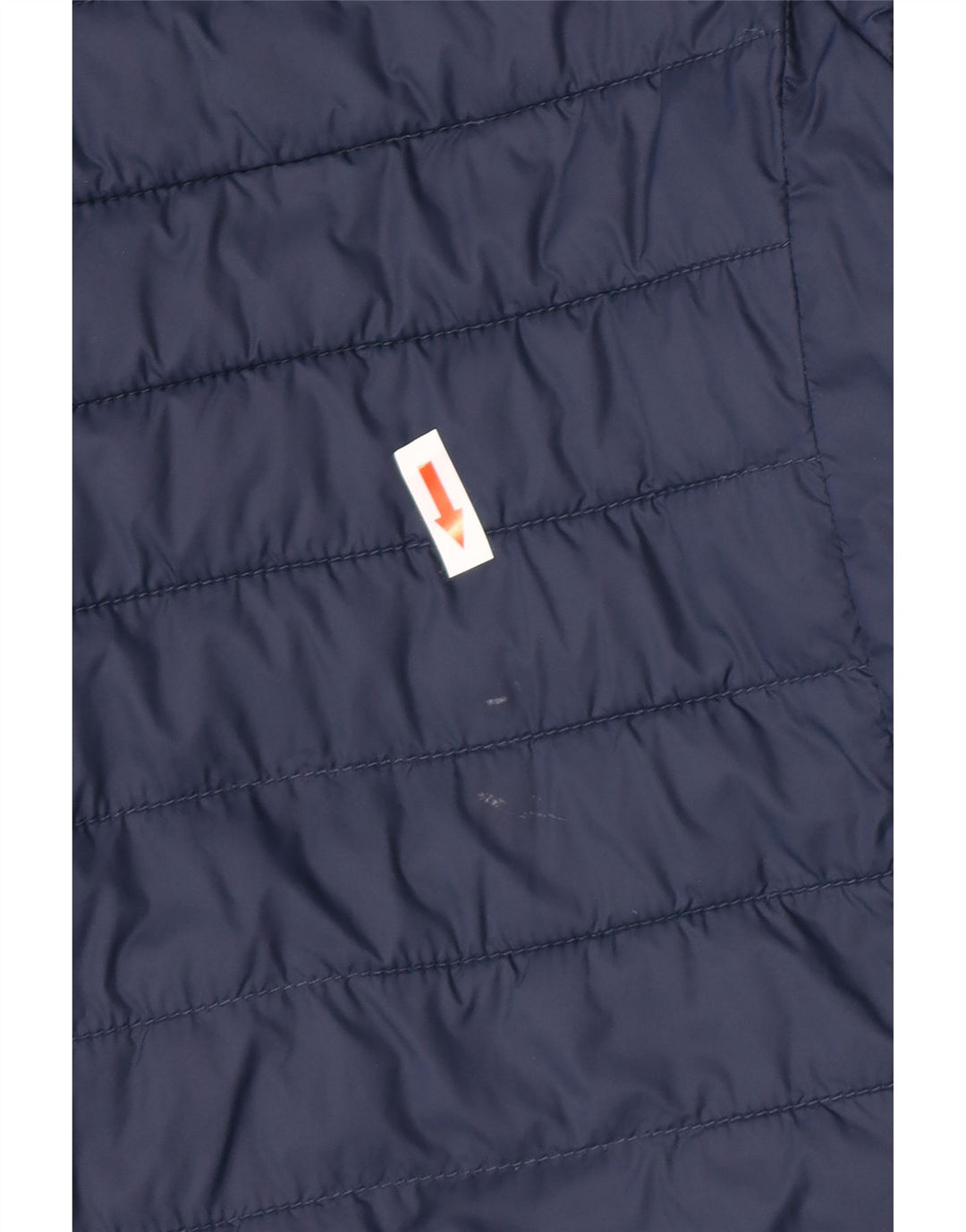 Besætningstøj Herre hættepolstret jakke UK 40 Stor marineblå nylon