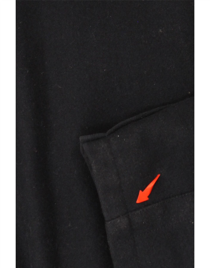 G-Star Dame 3301 hætte vindjakke UK 16 Stor marineblå uld