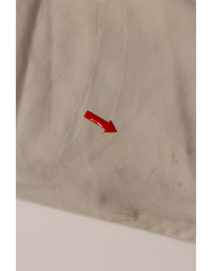 Dockers Herre Pegged Chino Shorts W42 2XL Grå Bomuld