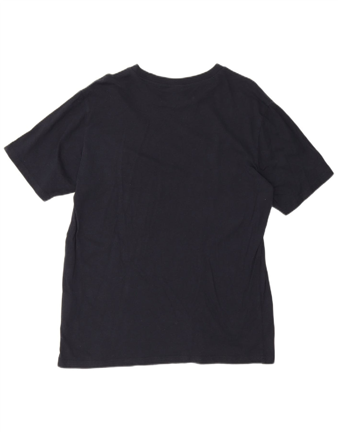 Champion Herre T-shirt Top Stor marineblå bomuld