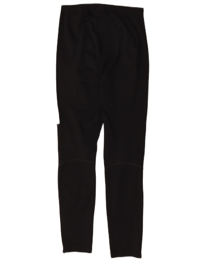 Nike træningsdragtsbukser til kvinder UK 10 Small Black Colourblock Polyester