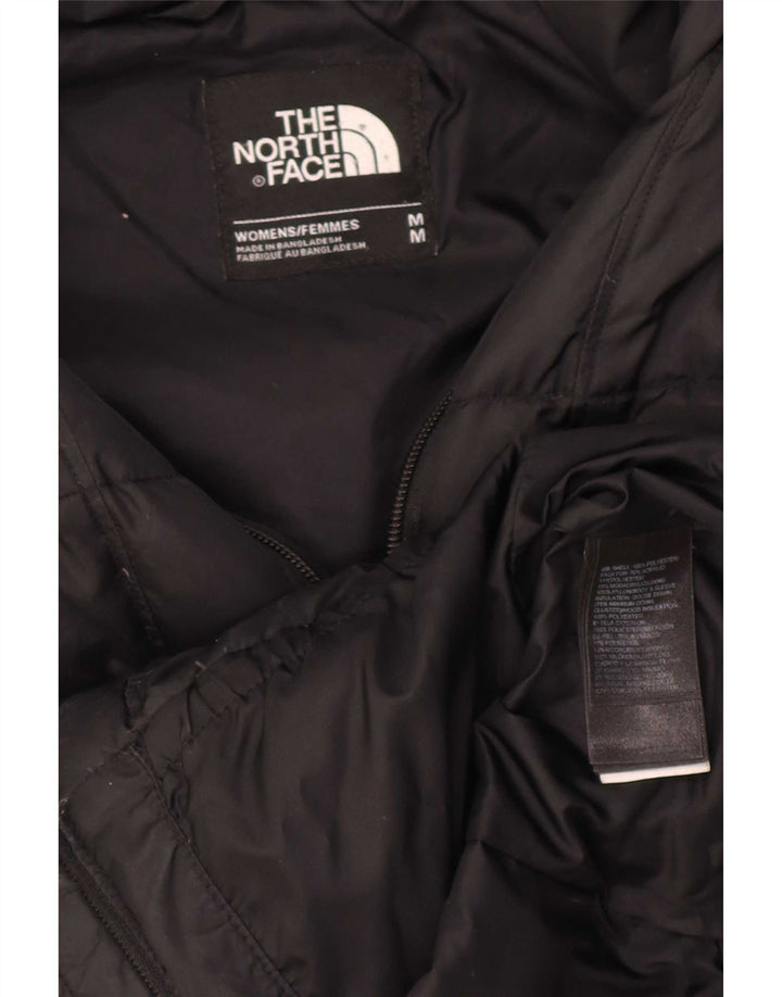 The North Face, polstret jakke til kvinder, UK 14 Medium Sort Polyester