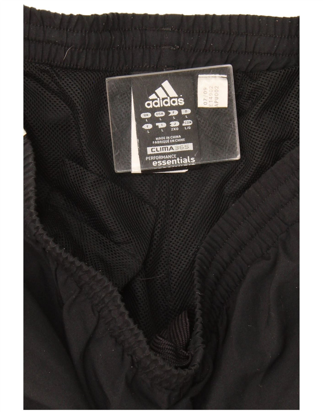 Adidas Herre Clima 365 Træningsdragt Bukser Large Sort Polyester
