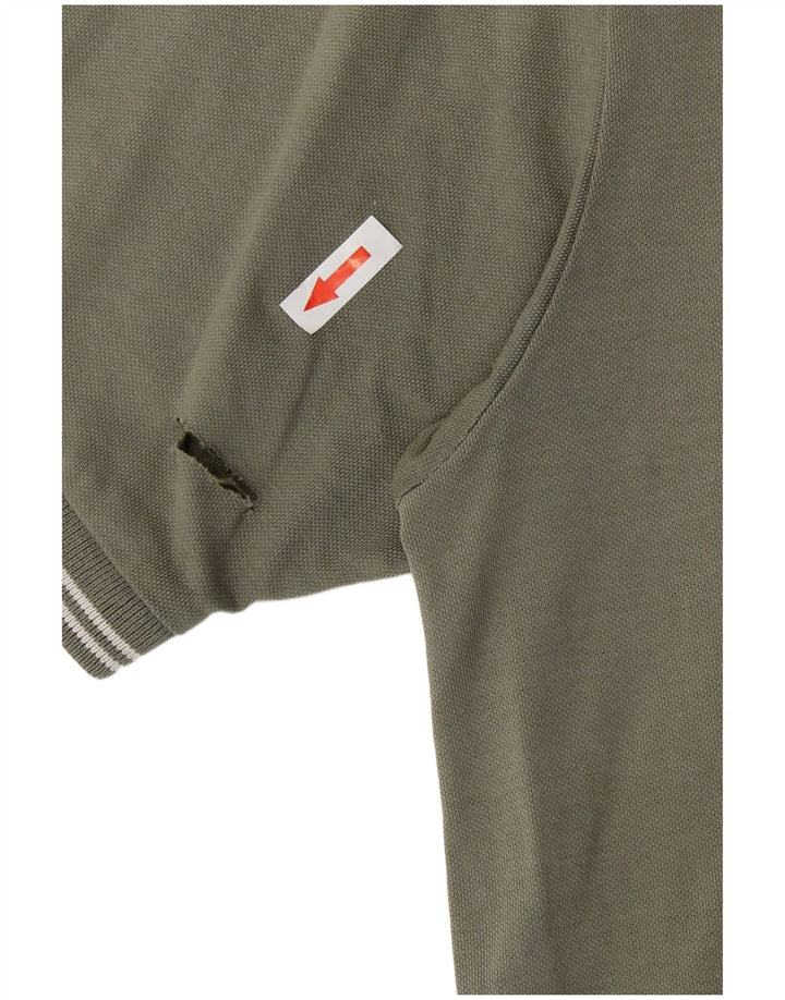 Champion Herre poloshirt Stor Khaki Bomuld