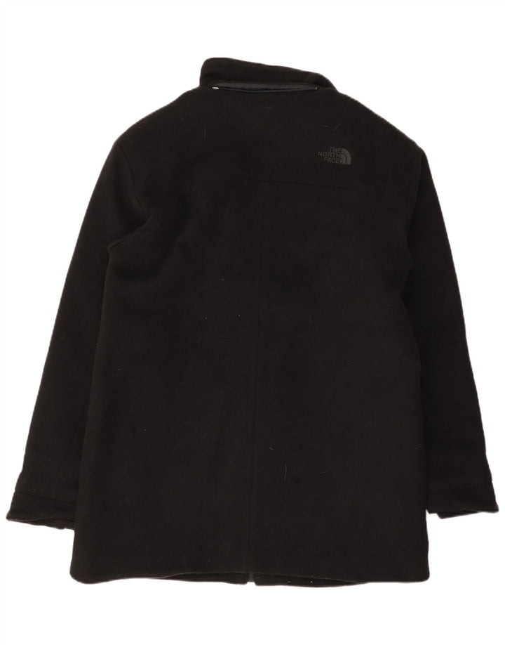 The North Face Herre Overfrakke UK 38 Medium Black Wool