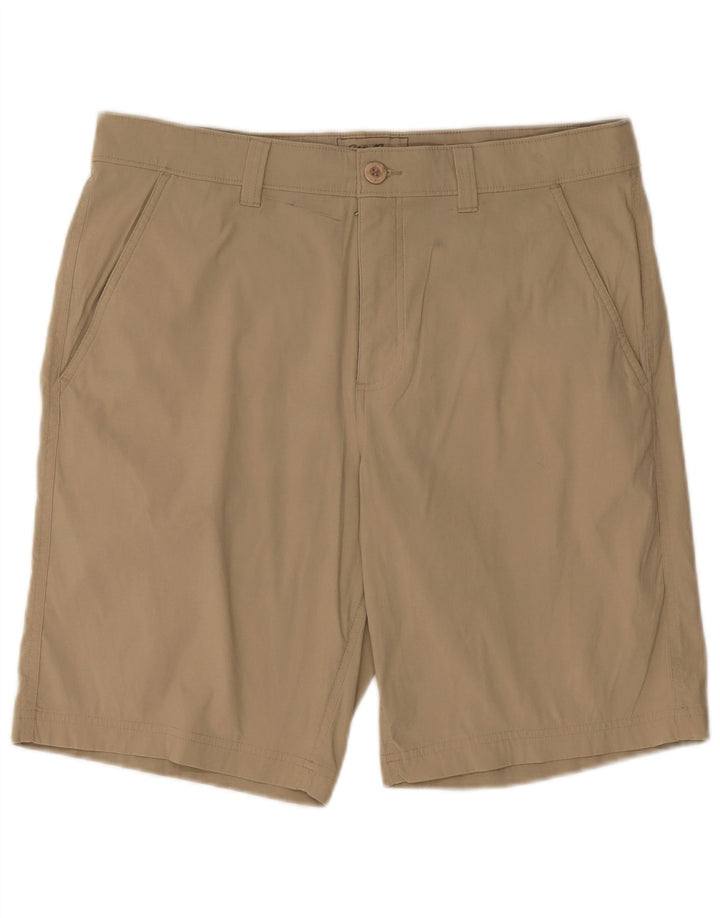 EDDIE BAUER Chino Shorts til mænd W35 Large Beige Nylon