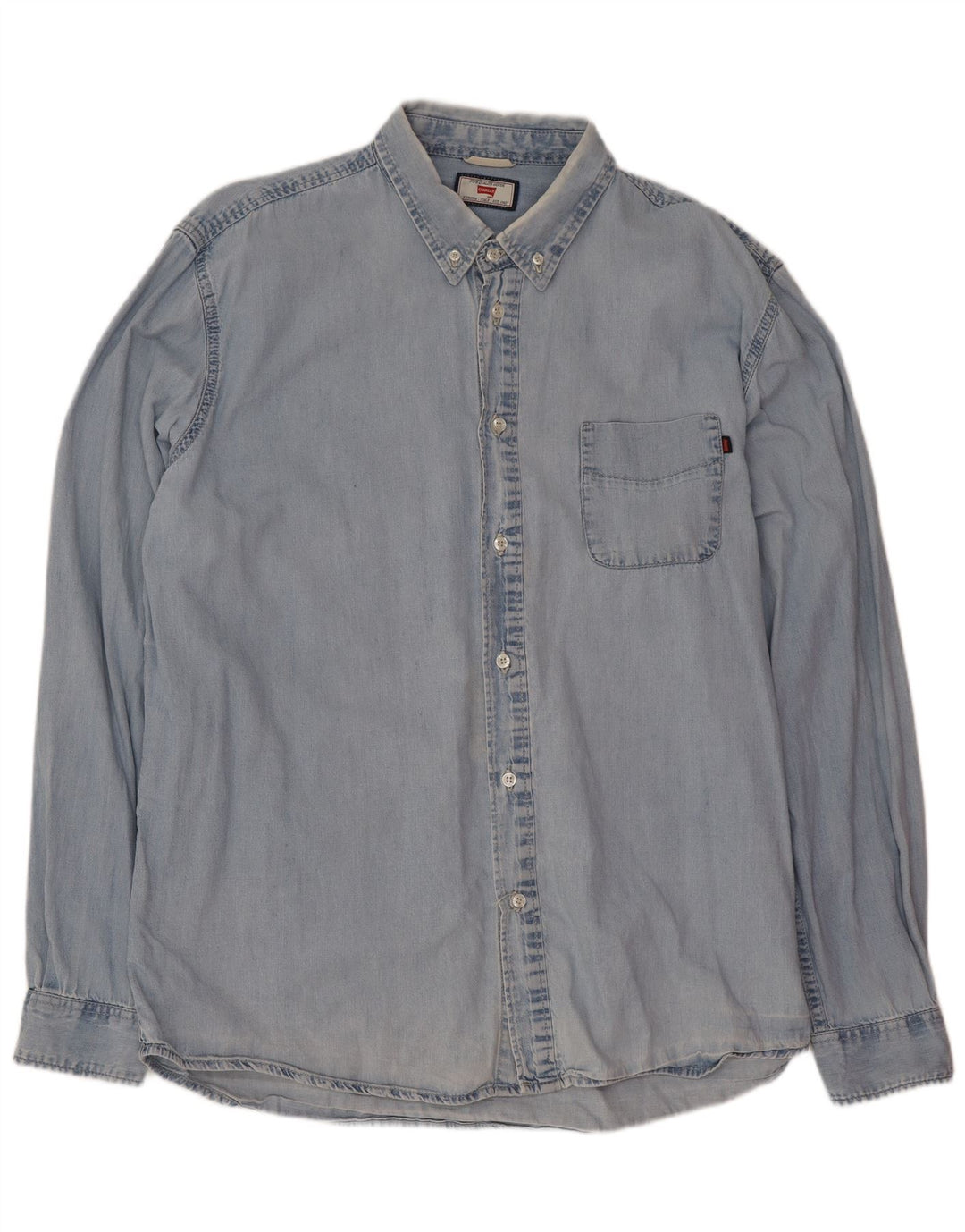 Carrera denimskjorte til mænd XL blå bomuld