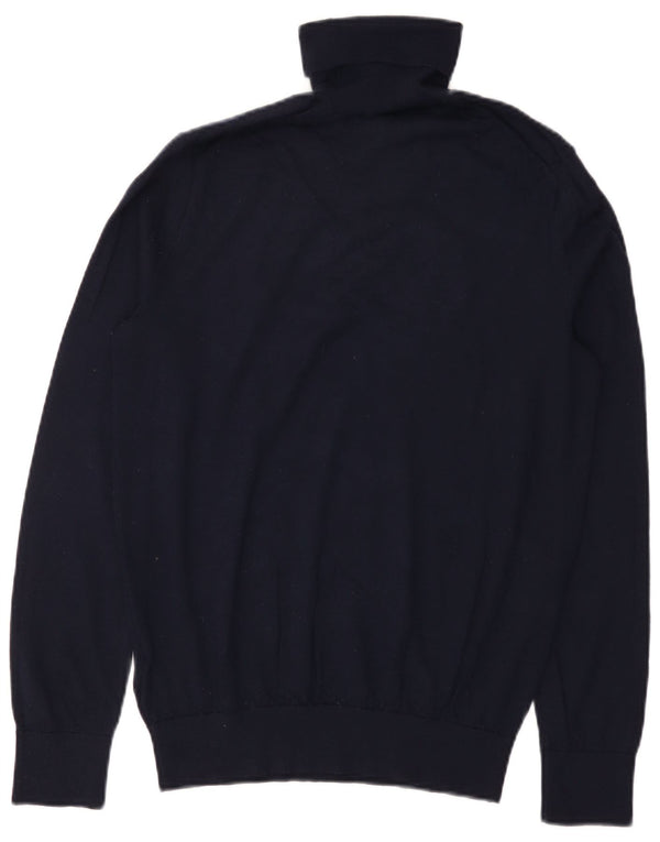 Polo Ralph Lauren Herre rullehals sweater Medium Navyblå Uld