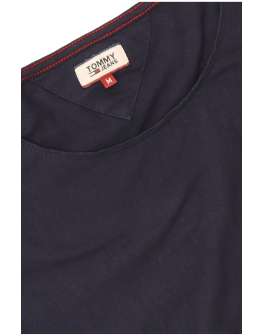 Tommy Hilfiger Dame T-Shirt Top UK 12 Medium Navy Blue