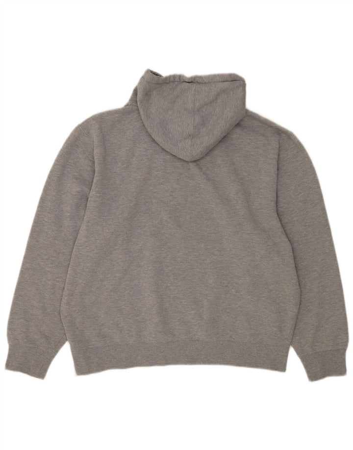 Fila Oversized hættetrøje til kvinder DK 16 Stor grå flækket