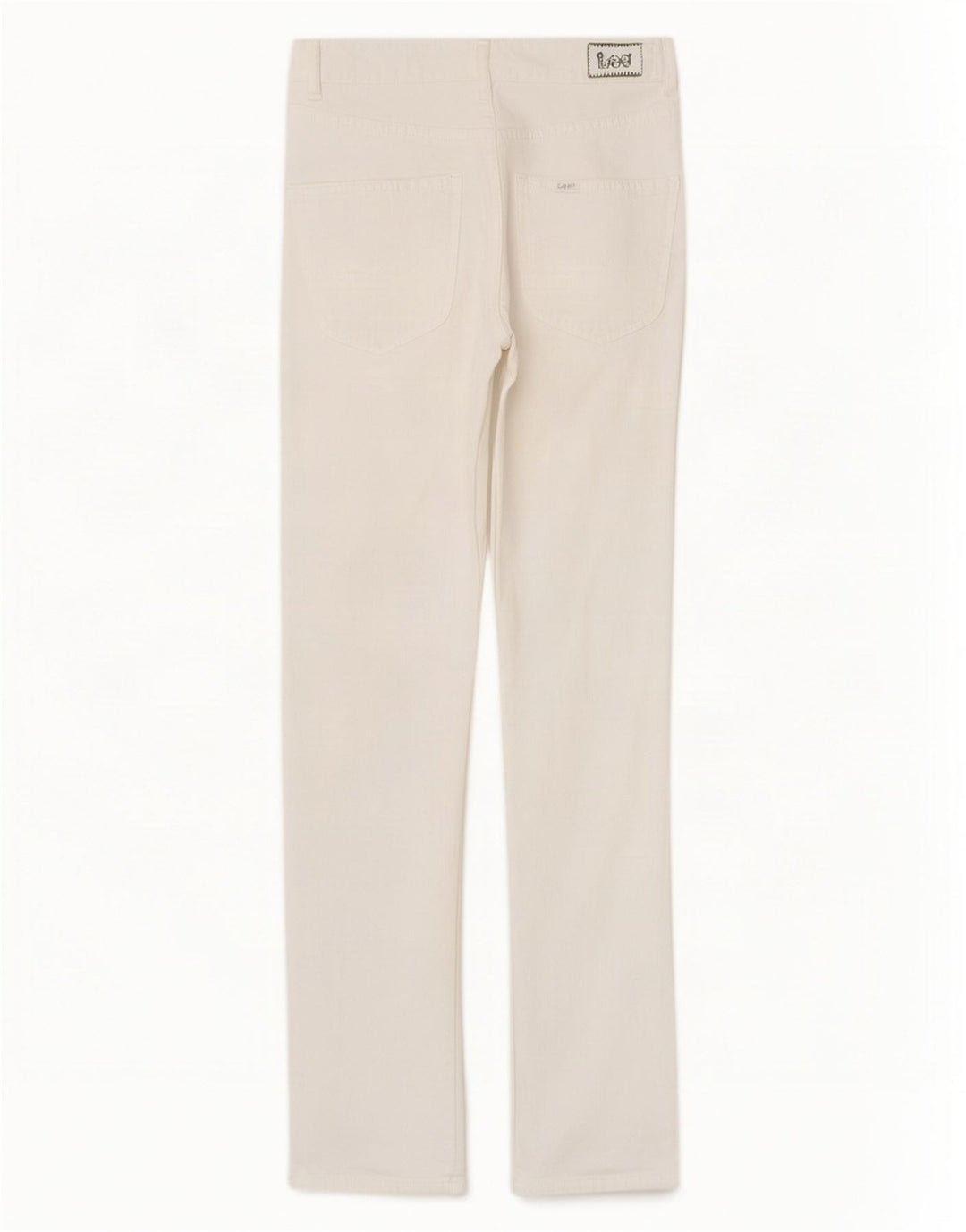 Lee Kvinder Norma Slim Jeans W24 L31 Hvid Bomuld