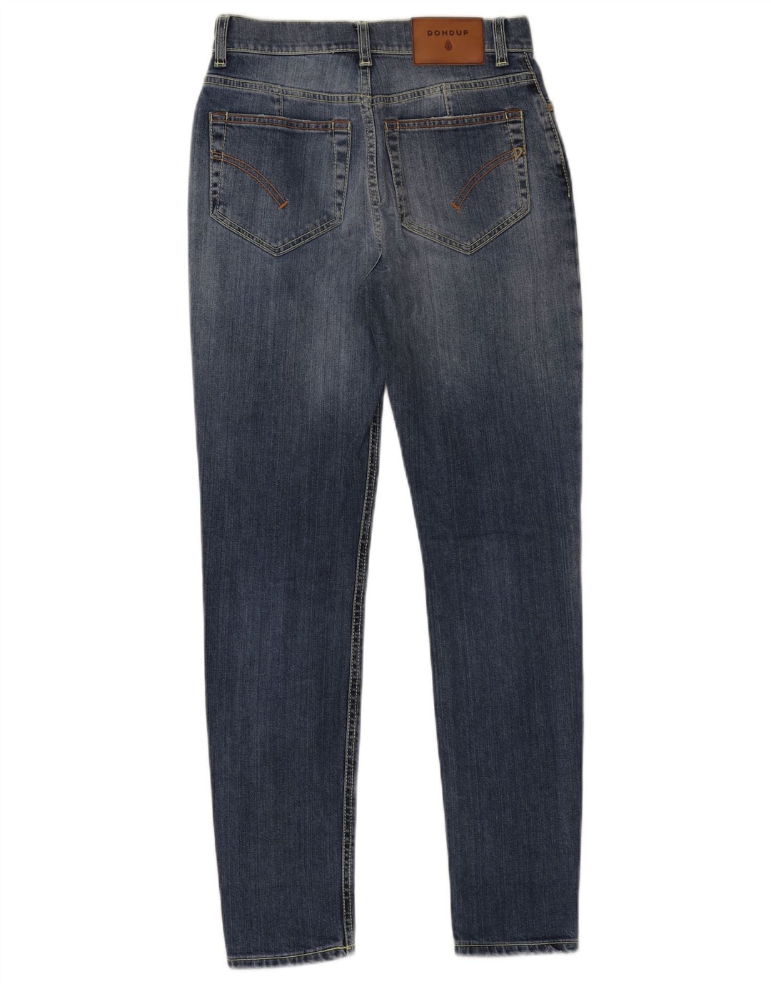 Dondup Dame Distressed Skinny Jeans W27 L29 Blå Bomuld