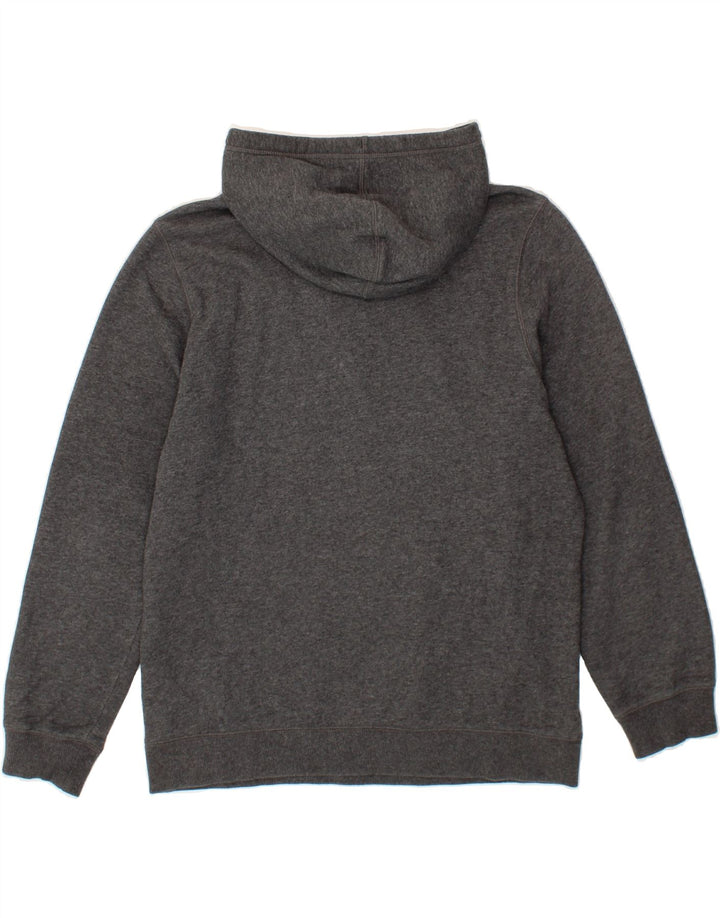 UNDER ARMOUR Mens Cold Gear Hoodie Jumper Small Grey Cotton Vintage Under Armour and Second-Hand Under Armour from Messina Hembry 
