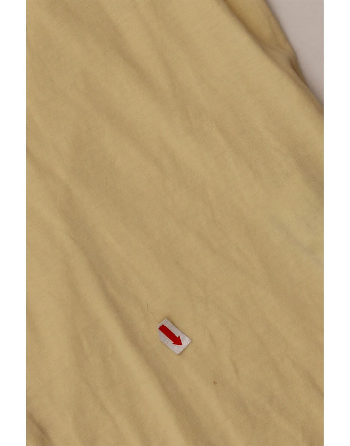 LYLE & SCOTT Herre T-Shirt Top Lille Gul Bomuld