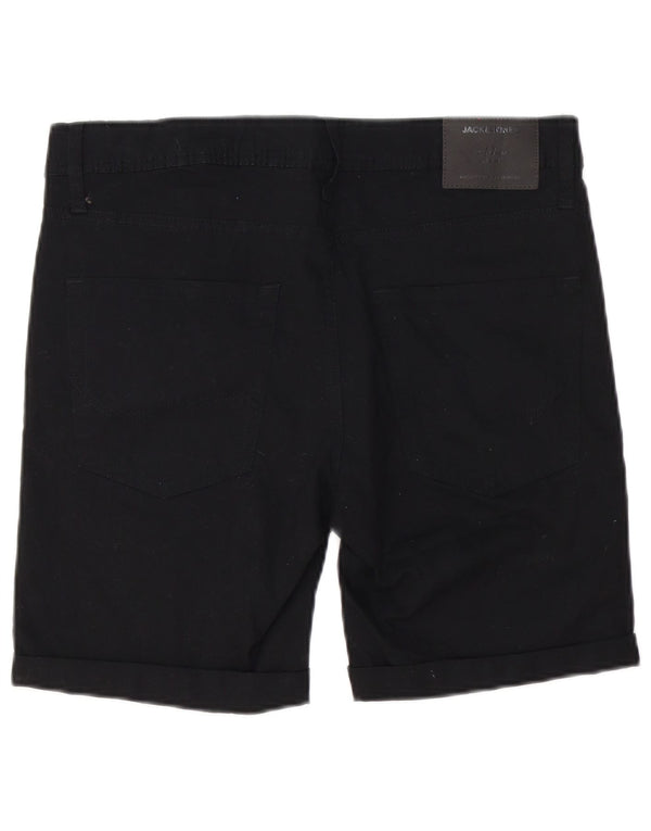 Jack & Jones Herre Casual Shorts Medium W32 Sort Bomuld