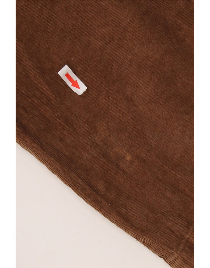 IZOD Lige fløjlsbukser til mænd W38 L34 brun bomuld