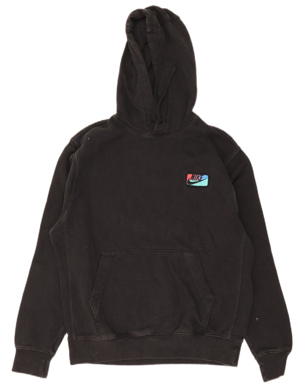 Nike Herre hættetrøje Jumper Medium Sort Bomuld