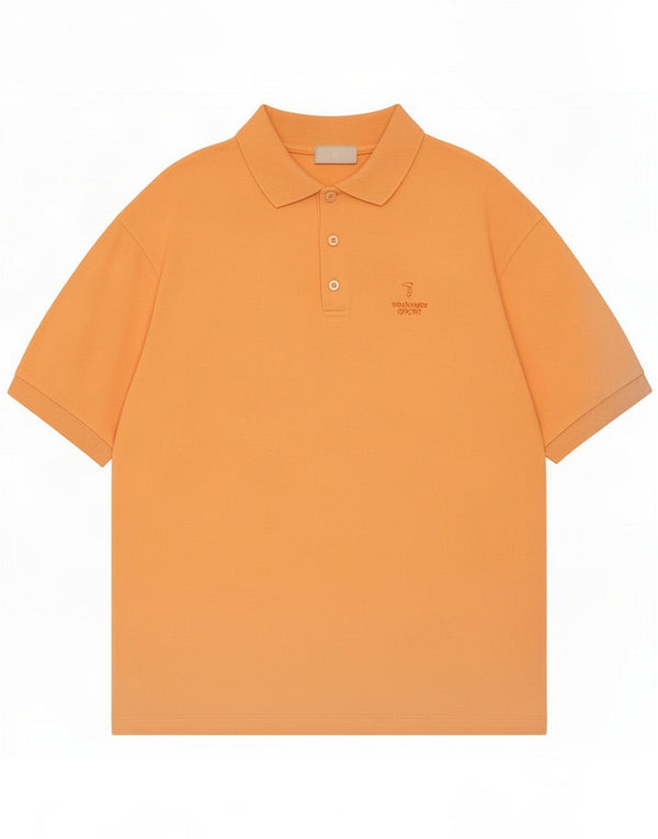 Trussardi Polo Shirt til mænd XL Orange Bomuld