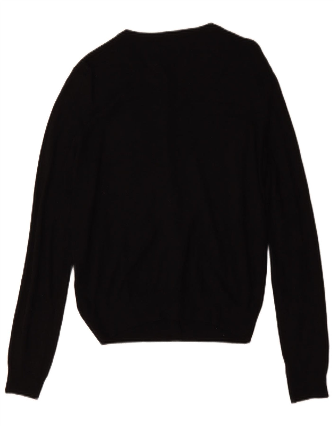 Marks & Spencer Dame Cardigan Sweater UK 12 Medium Black Viscose