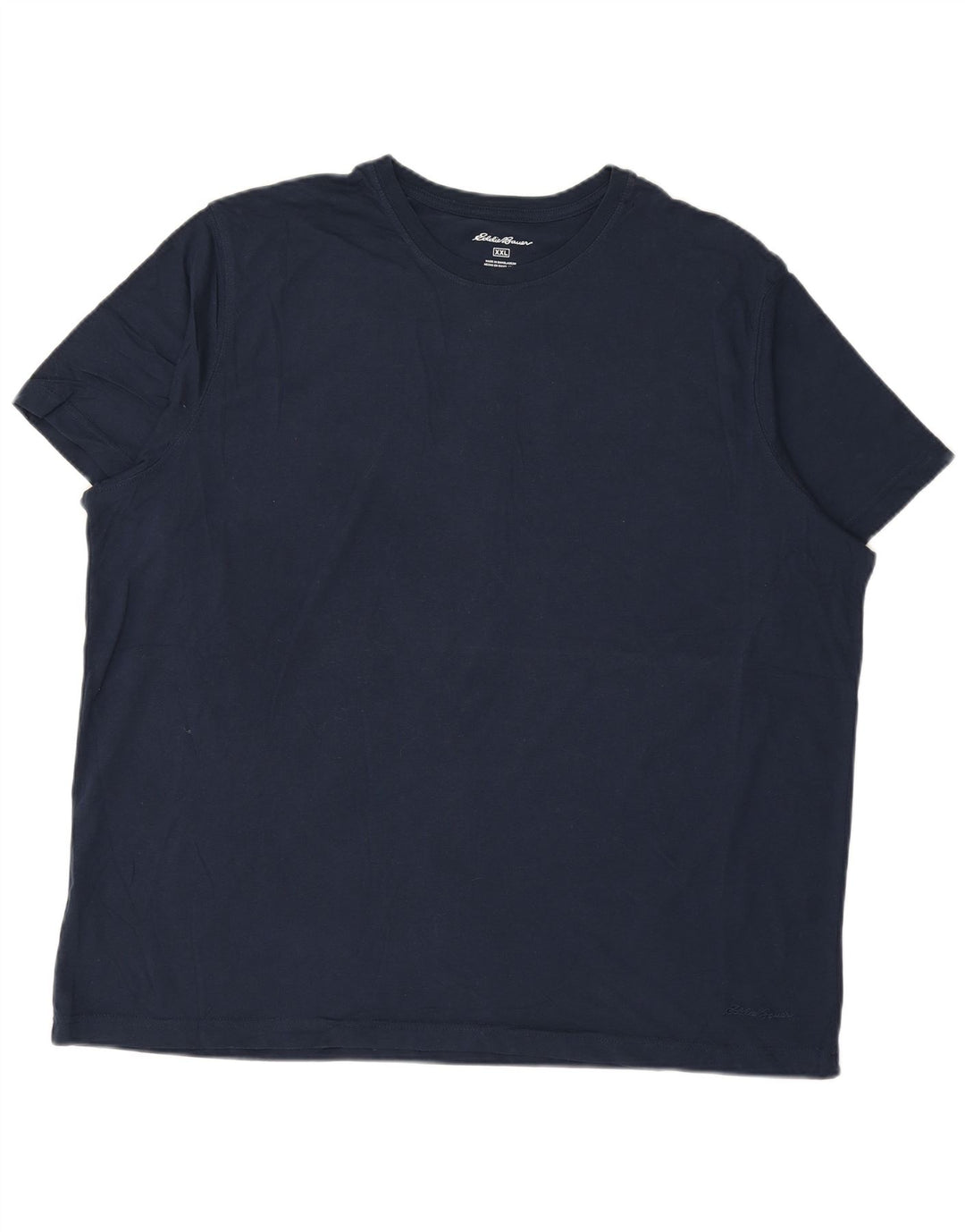 Eddie Bauer herre T-shirt top 2XL marineblå bomuld