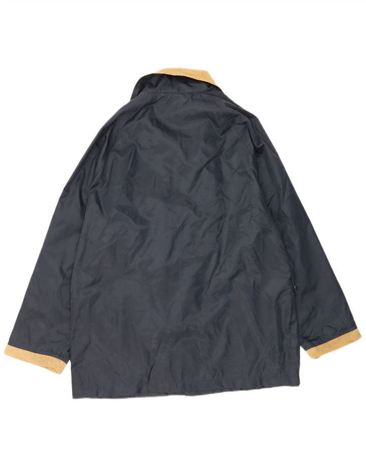 AMERICA Dame Oversized Duffle Coat UK 18 XL Navy Blue Polyamide