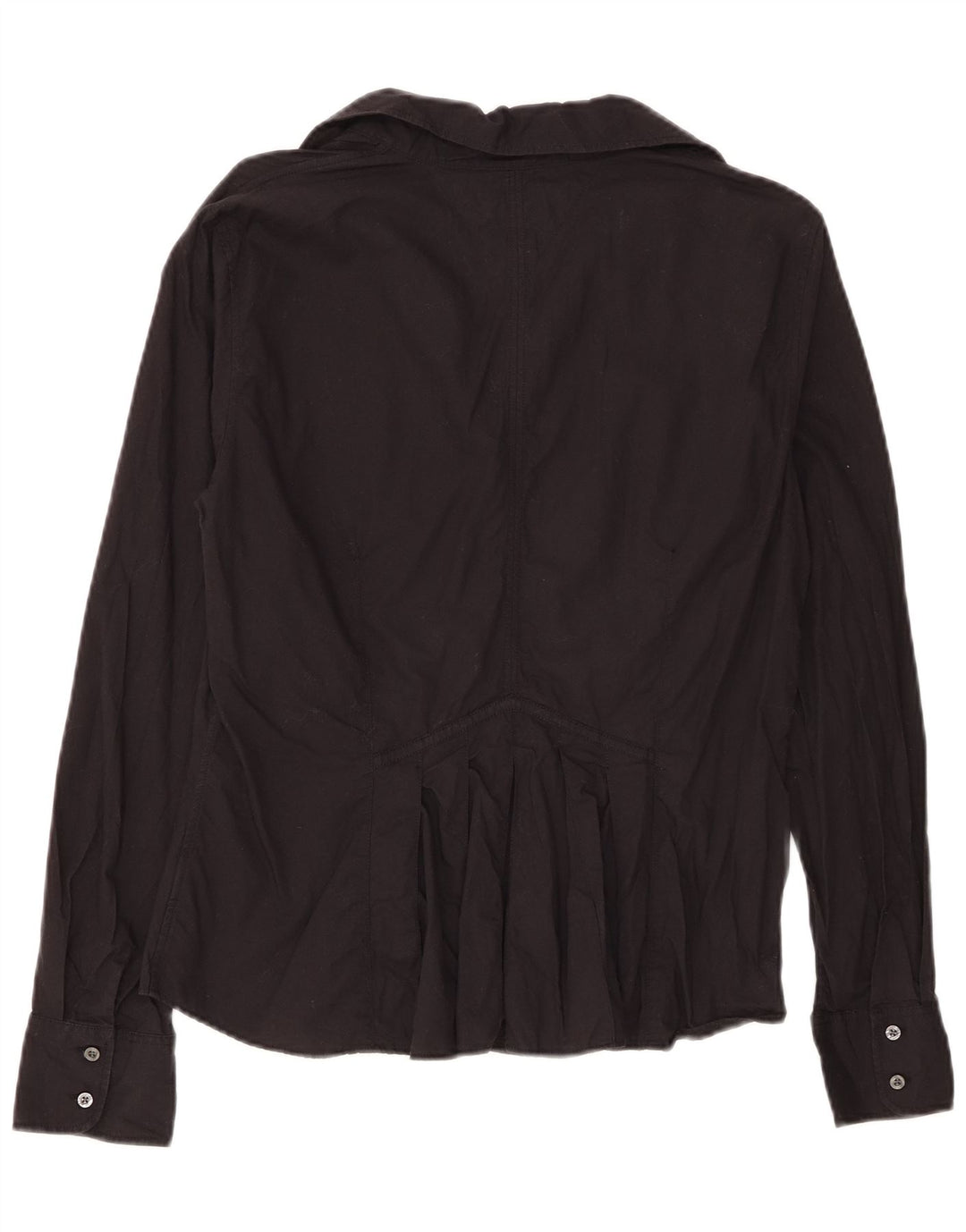 Tommy Hilfiger Dameskjorte UK 14 Stor Sort Bomuld