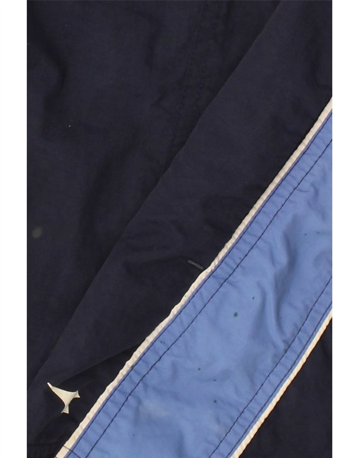 DIADORA Mens Sport Shorts Large  Navy Blue Colourblock Polyamide