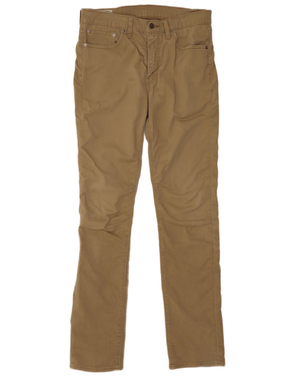 Levi's Herre Slim Fit Casual Bukser W32 L32 Khaki Bomuld