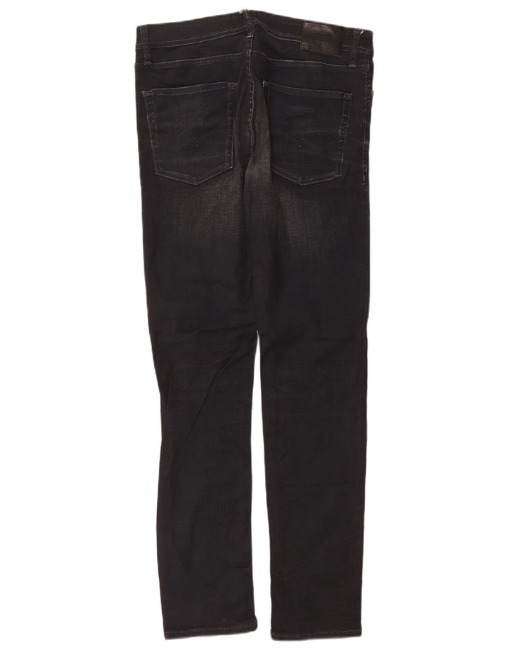 Jack & Jones Herre Tim Slim Jeans W33 L34 Grå Bomuld