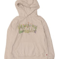 Levi's Grafisk Oversized Hoodie Jumper til kvinder UK 6 XS Hvid