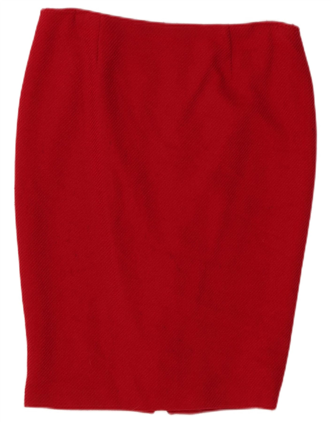 LUISA SPAGNOLI Dame Pencil Skirt IT 46 Large W32 Red Wool