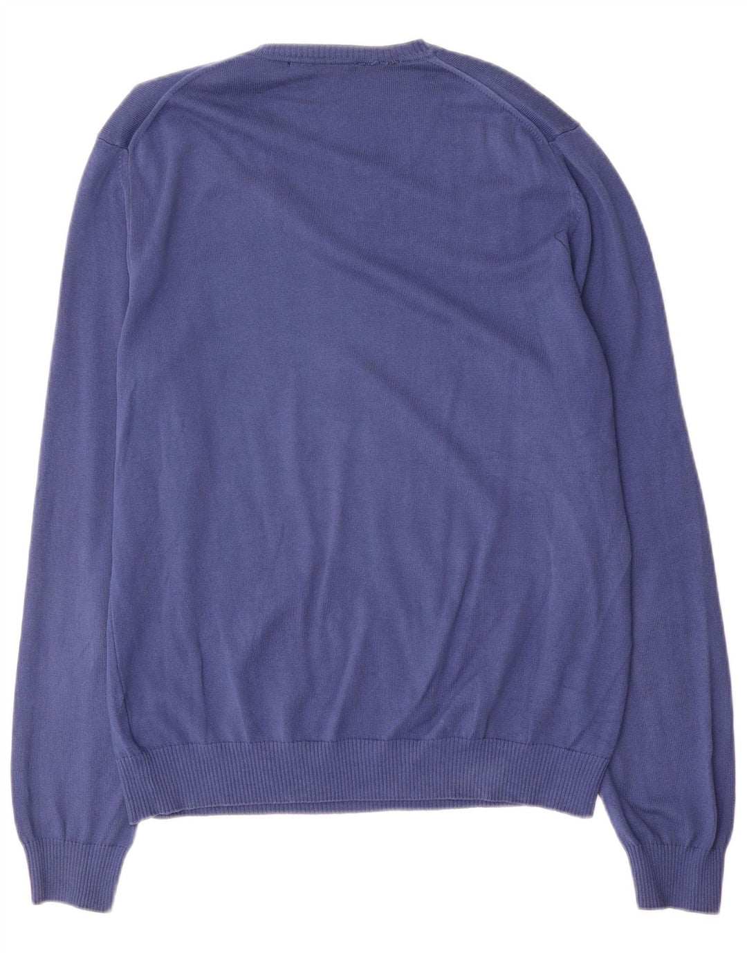 Harmont & Blaine Herre V-hals sweater stor blå