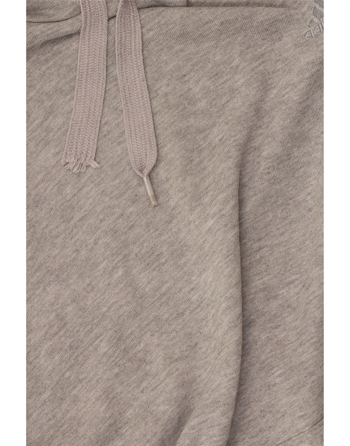 Adidas Herre hættetrøje Jumper Medium Grey Flecked Bomuld