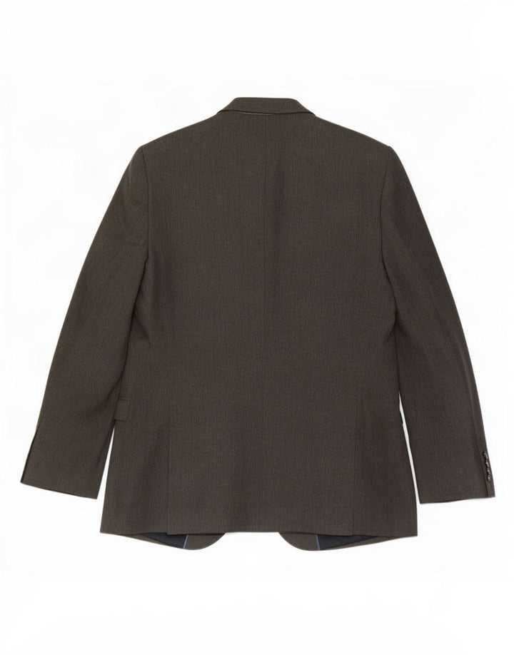 Marks & Spencer Herre 2-knaps blazerjakke UK 42 Stor grå polyester