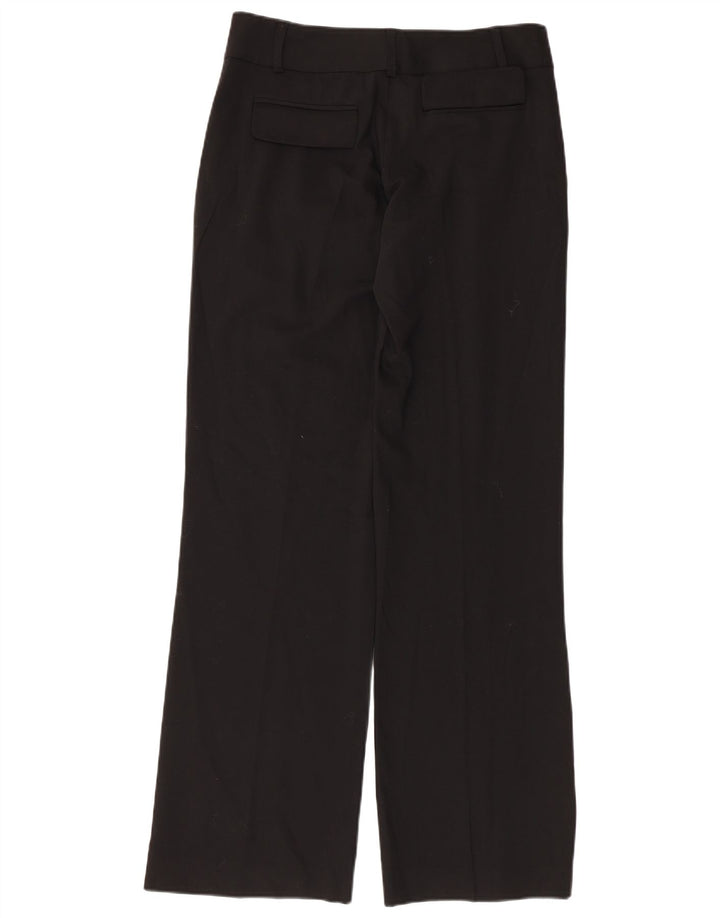 French Connection Dame Pegged Suit Trousers UK 10 Small W32 L32 Black