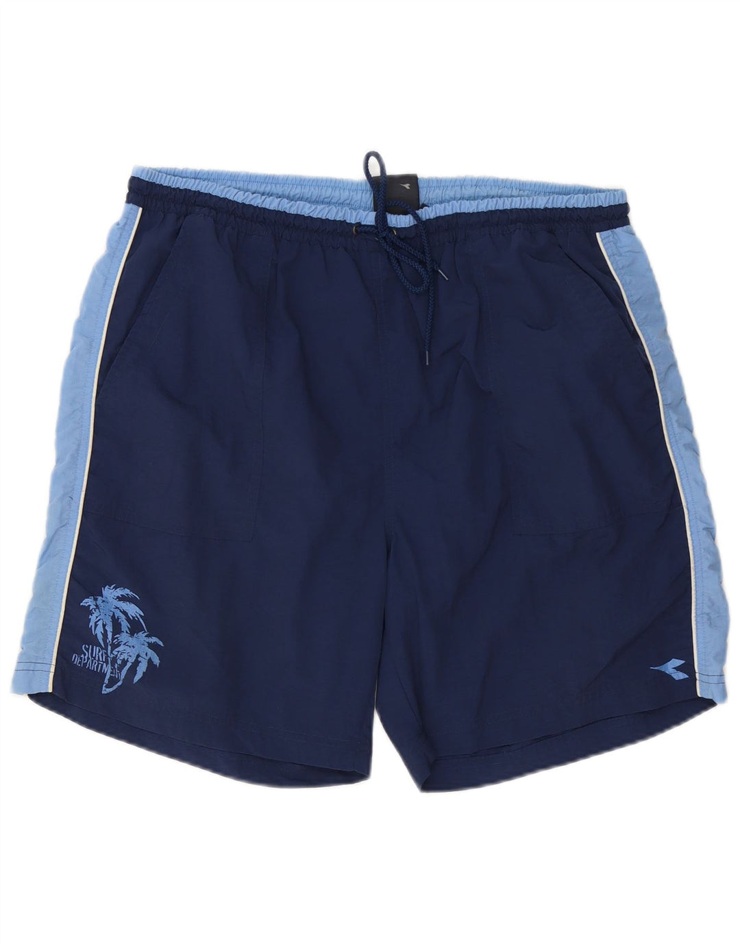 DIADORA Badeshorts til mænd 2XL Marineblå Colourblock Polyester