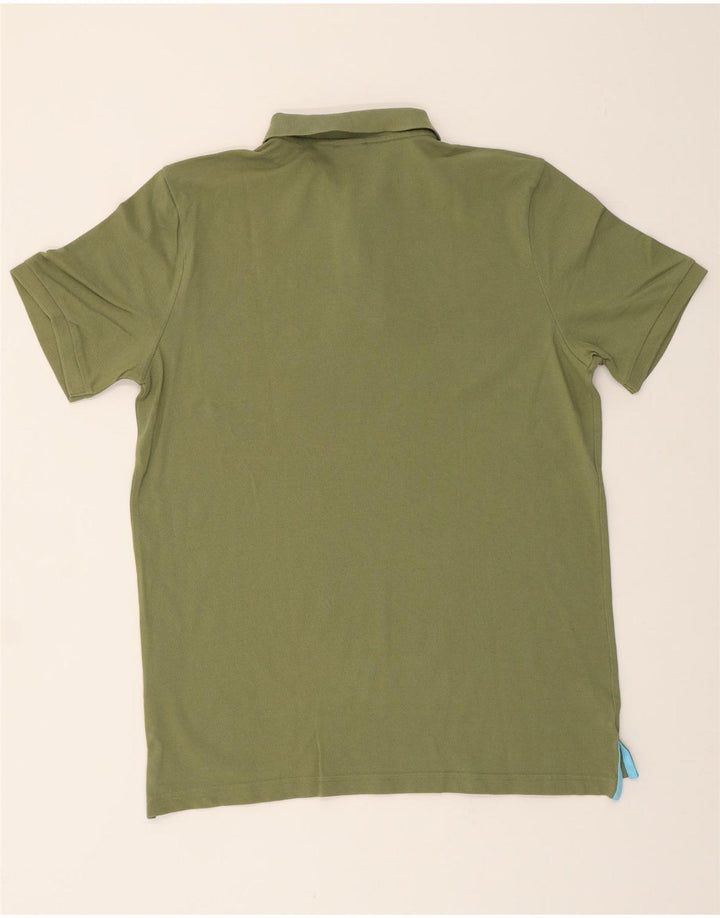 NIKE Mens Polo Shirt Large Green Cotton Vintage Nike and Second-Hand Nike from Messina Hembry 