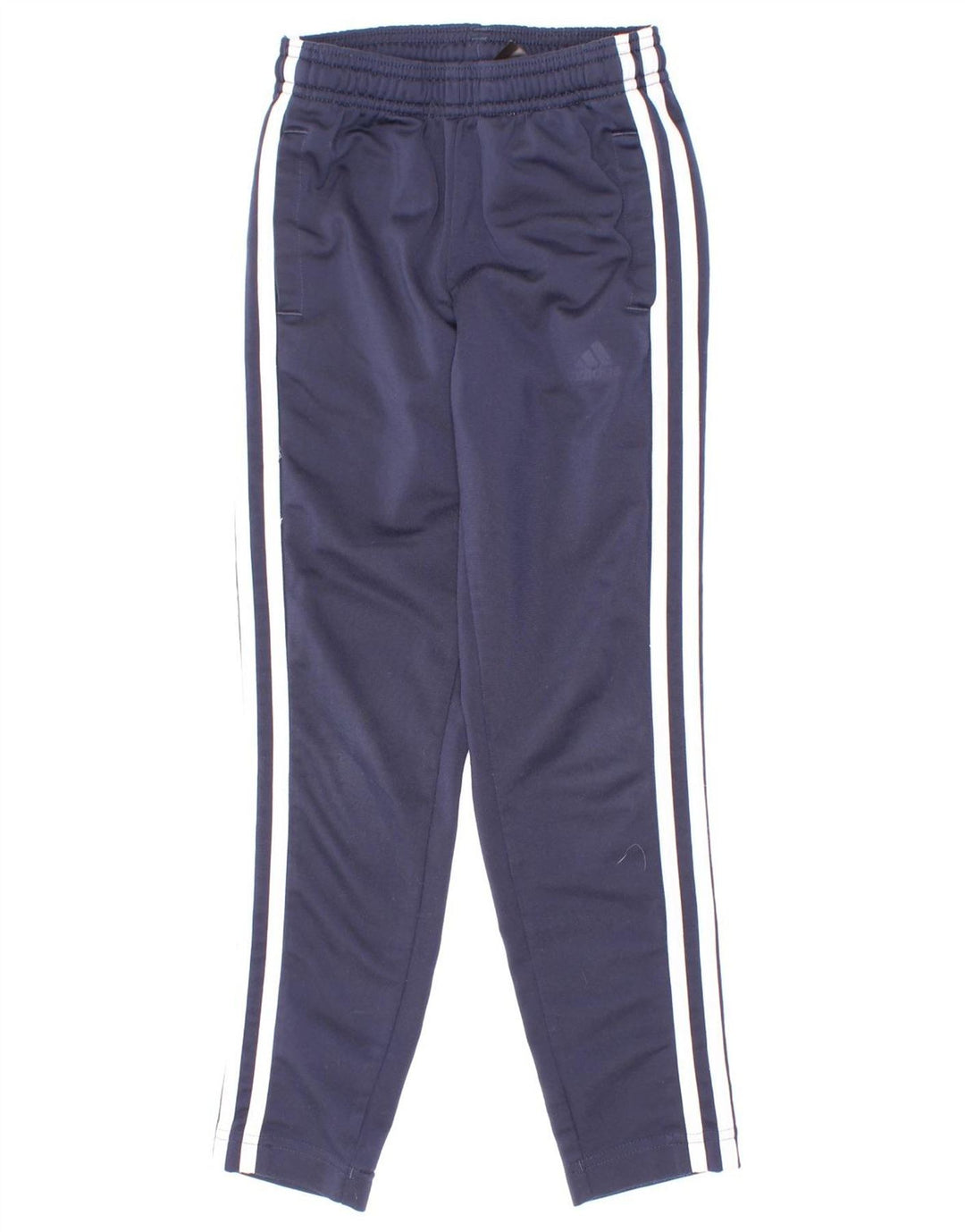 Adidas Boys Aeroready Tracksuit Bukser 7-8 år Navy Blue Polyester