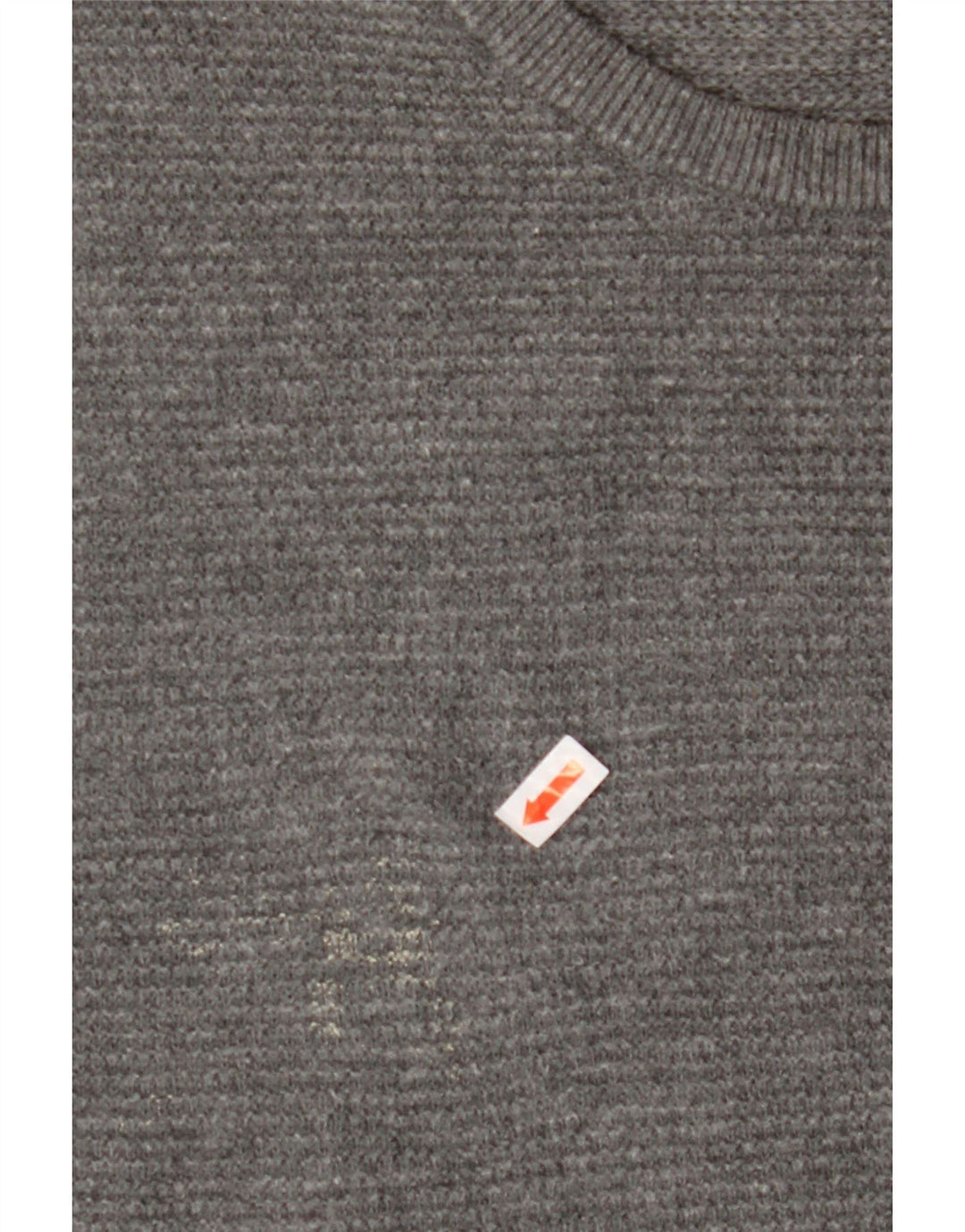 FILA Mens Crew Neck Jumper Sweater Medium Grey Cotton