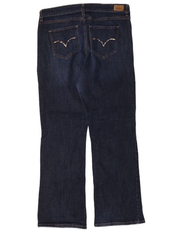 Levi's Womens 512 Perfectly Shaping Bootcut Jeans US 18 2XL W36 L31 Blå