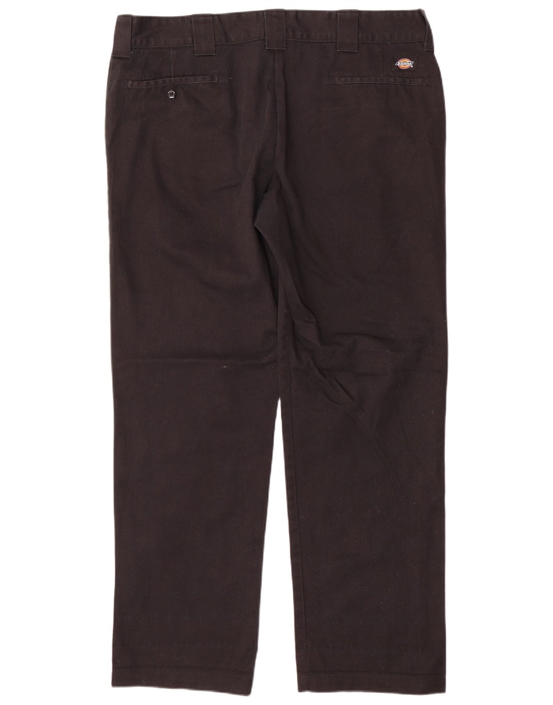 Dickies Herre Slim Straight Chino Bukser W38 L32 Sort Polyester