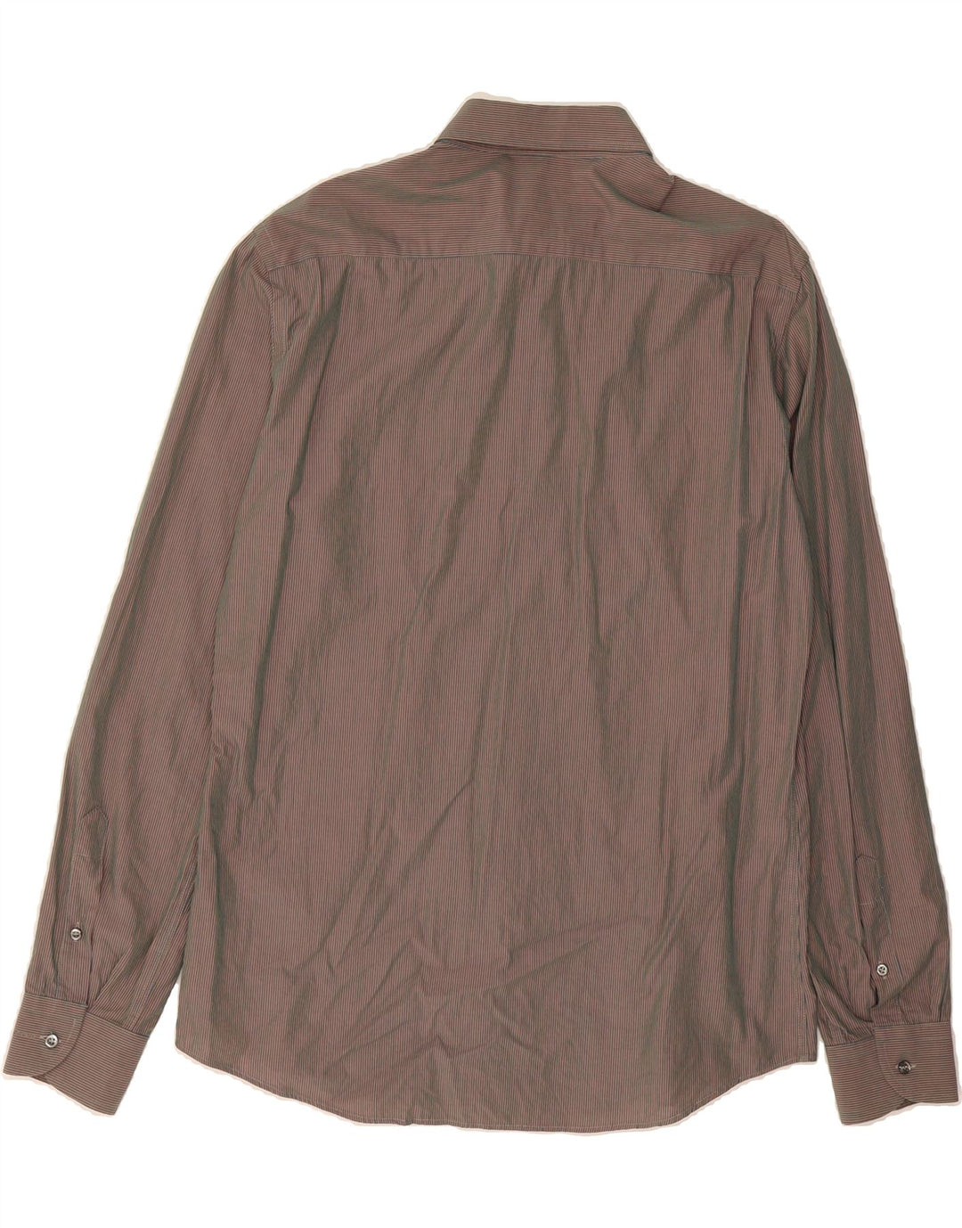 ROCCOBAROCCO Mens Shirt Large Pink Pinstripe Vintage Roccobarocco and Second-Hand Roccobarocco from Messina Hembry 
