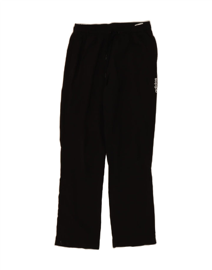 ADIDAS Womens Tracksuit Trousers UK 8/10 Small Black Polyester Vintage Adidas and Second-Hand Adidas from Messina Hembry 