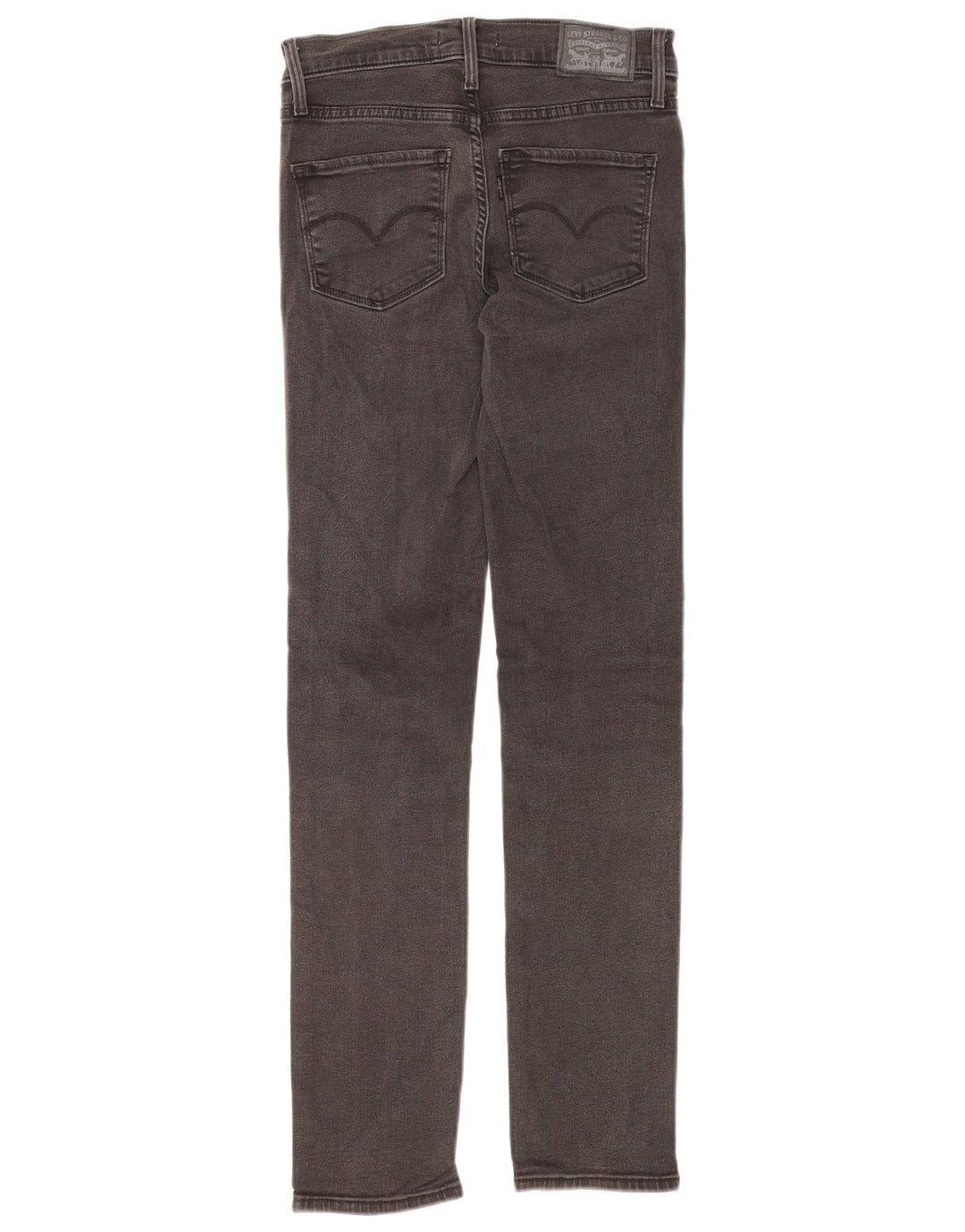 LEVI'S Dame 312 Shaping Slim Jeans W26 L30 Grå Bomuld