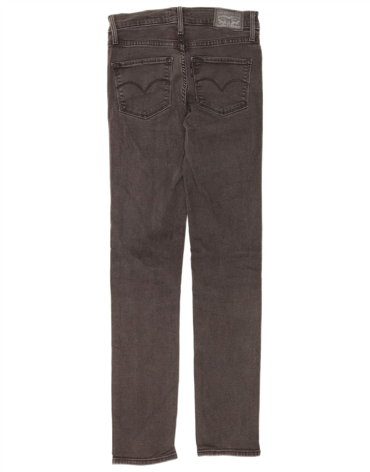 LEVI'S Dame 312 Shaping Slim Jeans W26 L30 Grå Bomuld