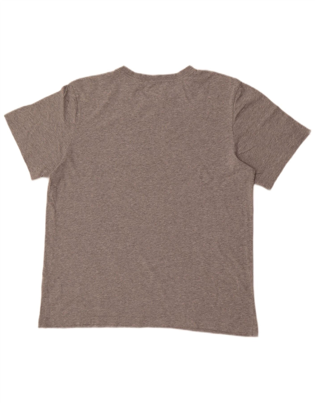 Nike grafisk T-shirt top til mænd, stor grå flækket bomuld