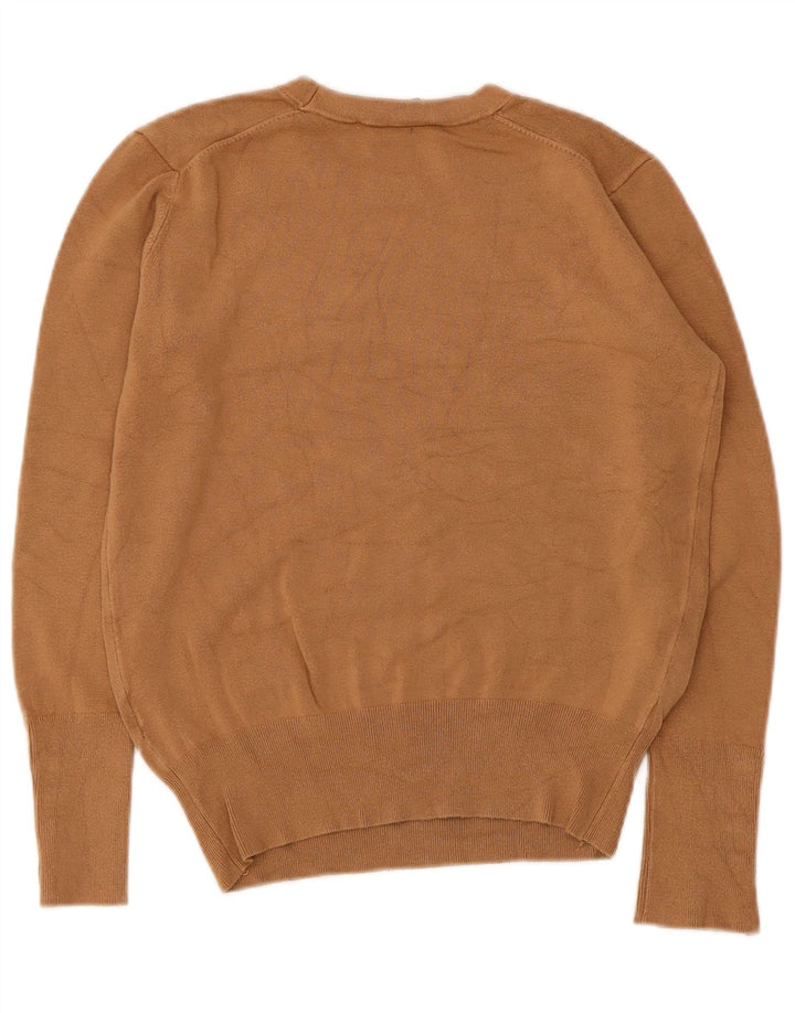 Zara Dame sweater med rund hals DK 12 Medium Brun
